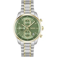 Boss Grand Tour Green & Gold Watch