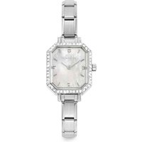 Nomination Paris White Mother of Pearl Crystal Watch