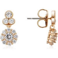 August Woods Gold Pave Crystal Stud Earrings - Gold