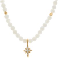 Argento Gold Bead Midnight Star Necklace - Gold