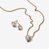 Pandora Gold Elevated Heart Gift Set - Gold