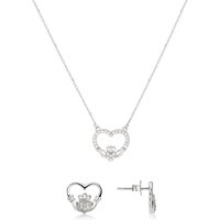 Argento Silver Claddagh Heart Set - Silver