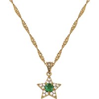 Amelia Scott Gold Celeste Green Star Necklace - Gold