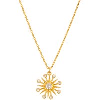 August Woods Gold Petite Starburst Necklace - Gold