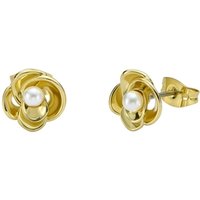 Ted Baker Gold Flo Pearl Flower Studs - Gold