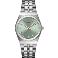 CLUSE Silver Retro 70 Sage Watch - Silver