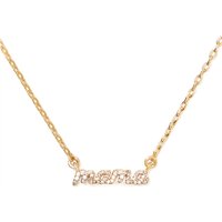 Kate Spade New York Gold Pave Mama Necklace - Gold