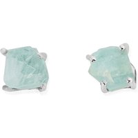 ChloBo Silver Harmony Amazonite Studs - Silver