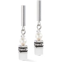 Coeur De Lion Silver Mini Fusion Pearl Earrings - Silver