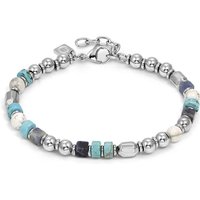 Nomination Instinct Style Sea Edition Turquoise and Sodalite Beaded Bracelet