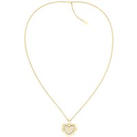 Coach Gold Heart Necklace Watch - Gold