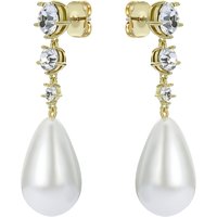 Ted Baker Gold Pearsti Pearl Statement Drop Earrings - Gold