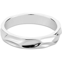 Argento Silver Molten Ring - 60
