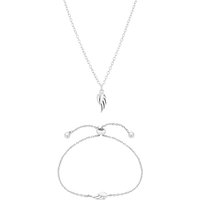 August Woods Silver Kids Mini Wing Gift Set - Silver