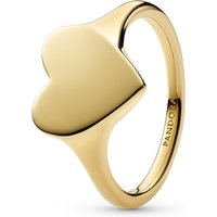 Pandora Gold Engravable Heart Ring - 46