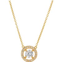 Argento Gold Open Halo Necklace - 40cm