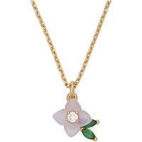Kate Spade New York Gold Gift Appreciate You Flower Necklace - 41cm