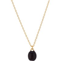 August Woods Gold Coffee Bean Necklace - 42cm