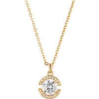 August Woods Gold Open Halo Necklace - Gold