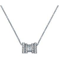 Ted Baker Silver Romie Crystal Roll Necklace - 45 cm