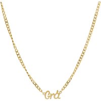 Over and Over Gold 14K Gra Curb Chain Necklace - 45cm