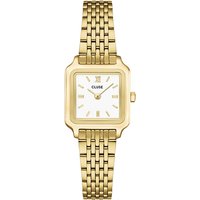 CLUSE Gold Gracieuse Mini White Watch - Gold