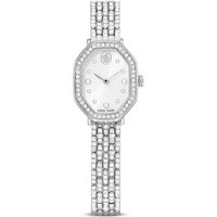 Swarovski Dextera Stainless Steel Swiss Made Metal Bracelet Octagon Watch