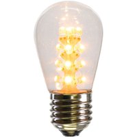 S14 LED Transparent Replacement Bulb w/ E26 Base: 25,000 HRS