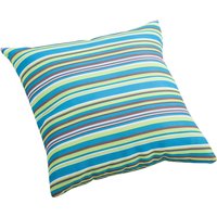 Outdoor Puppy Pillow With Multicolor Stripe Pattern: Size Options