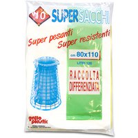 Sacchi per secco super resistenti da 80x110 cm