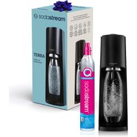 Gasatore Sodastream Terra nero con bottiglia