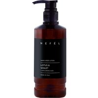 Crema corpo e mani Lotus e Violet 480 ml - Nefel