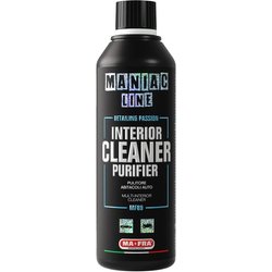 Mafra, Maniac Car Detailing Line, Interior Cleaner Purifier, Pulitore Abitacolo Auto con Azione Decontaminante e Igienizzante Anti-Odore, Elimina Sporchi Misti Difficili, 500ml Mafra, Maniac Car Detailing Line, Interior Cleaner Purifier, Pulitore Abitacolo Auto con Azione Decontaminante e Igienizzante Anti-Odore, Elimina Sporchi Misti Difficili, 500ml