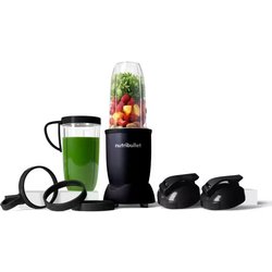 Nutribullet Pro 900, Frullatore Elettrico, Tritatutto, Frullatore Smoothie, Frullatore Tritatutto Multifunzione, Potenza 900W, Bicchieri Da 700Ml E 900Ml, Nero Opaco, NB910MAB Nutribullet Pro 900, Frullatore Elettrico, Tritatutto, Frullatore Smoothie, Frullatore Tritatutto Multifunzione, Potenza 900W, Bicchieri Da 700Ml E 900Ml, Nero Opaco, NB910MAB