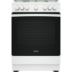 Indesit - Cucina A Gas IS67G4PHW/E/1 - Cucina A Gas Con Forno Elettrico 60X60X90Cm Bianca Con 4 Fuochi. Forno Con Piano Cottura Classe A