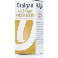 Otalgan 1% + 5% gocce auricolari, soluzione