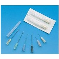 Ago ipodermico gauge21 per 11/4 pollici cono luer confezionato singolarmente in blister scatola 100 pezzi