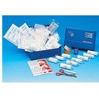 Cassetta pronto soccorso caravan, per l'automobile, il camion e tutti gli automezzi. obbligatoria in molte nazioni europee con contenuto conforme alla