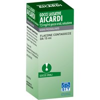 Gocce lassative aicardi 7,5 mg/ml gocce orali, soluzione