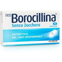 Neo borocillina "1,2 mg + 20 mg pastiglie senza zucchero"