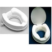Rialzo wc con bidet con coperchio altezza 10 cm