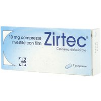 Zirtec 10 mg compresse rivestite con film