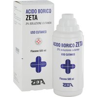 Acido borico zeta 3% soluzione cutanea