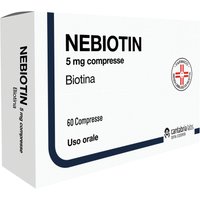 Nebiotin 5 mg compresse biotina