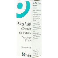 Siccafluid 2,5 mg/g gel oftalmico
