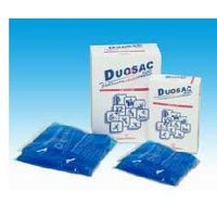 Sacchetto freddo caldo duosac. 1 sacchetto con applicatore in tessuto non tessuto. dimensione 13x18cm