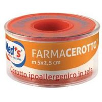 Cerotto meds ipoallergenico tela 500x1,25cm