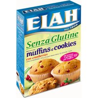 Elah preparato per muffin e cookies con cranberries 190 g