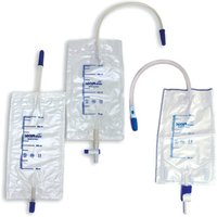 Sacca di drenaggio da gamba per incontinenza securdrainvia 10 cm con rubinetto 30 pezzi