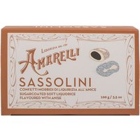 Liquirizia sassolini sacchetto 100 pezzi